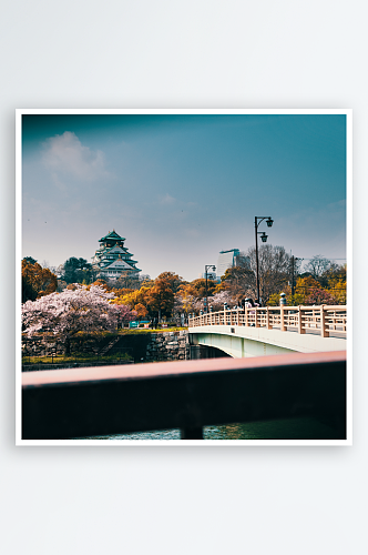 日本大阪风景建筑