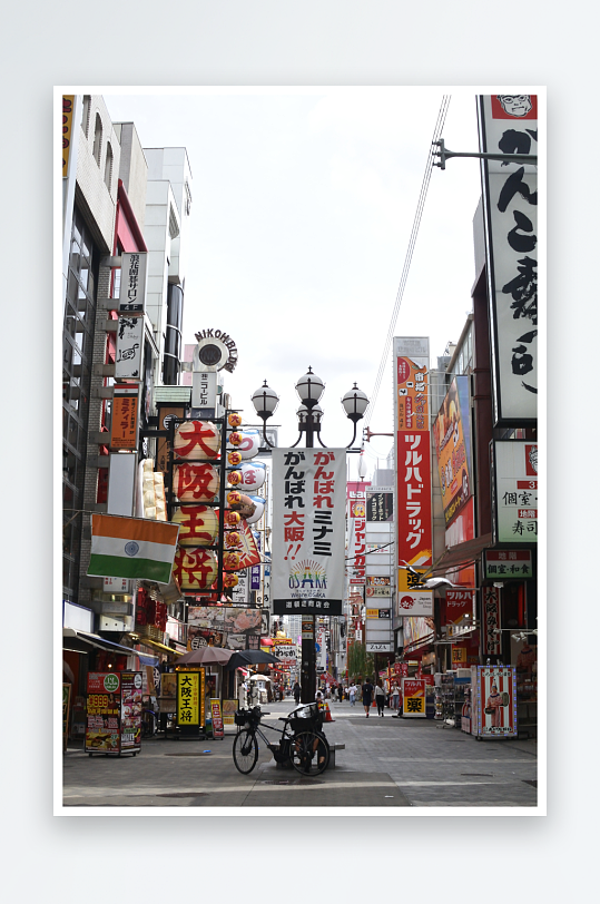 日本大阪风景建筑摄影