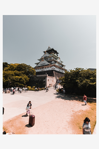 日本大阪风景建筑