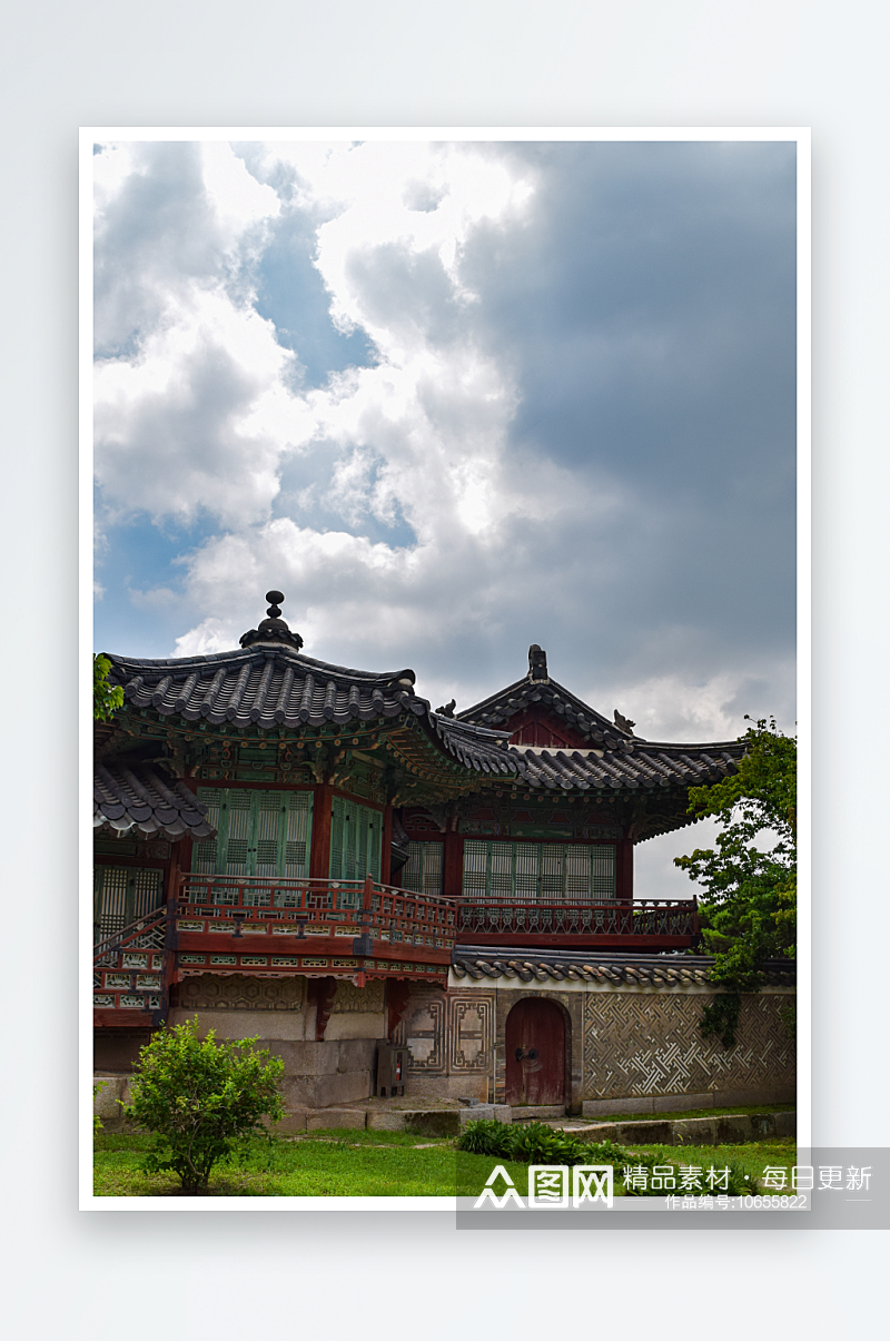 韩国首尔风景建筑素材