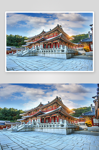 韩国首尔风景建筑