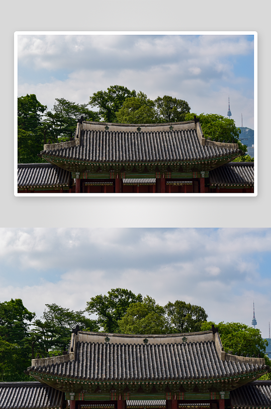 韩国首尔风景建筑
