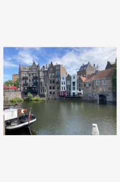 荷兰鹿特丹城市风景摄影图