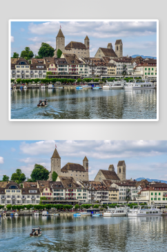 瑞士城市风景建筑