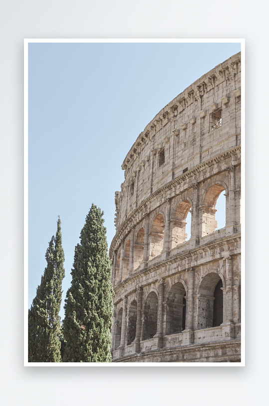 户外罗马风景建筑高清摄影