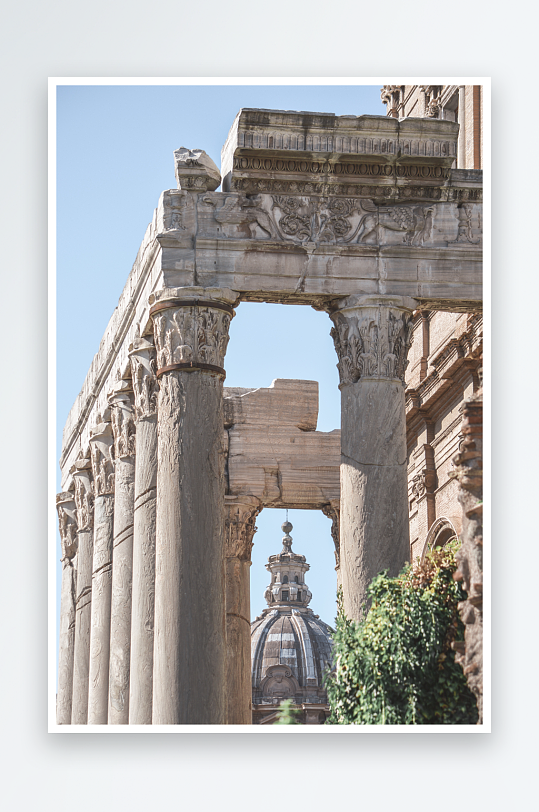 户外罗马风景建筑高清摄影