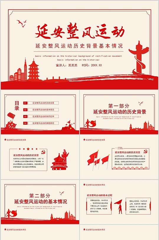 延安整风运动历史背景基本情况动态ppt