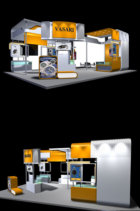 某手表展厅展馆设计-众图网