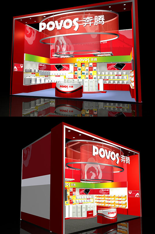 某电器公司展厅设计-众图网