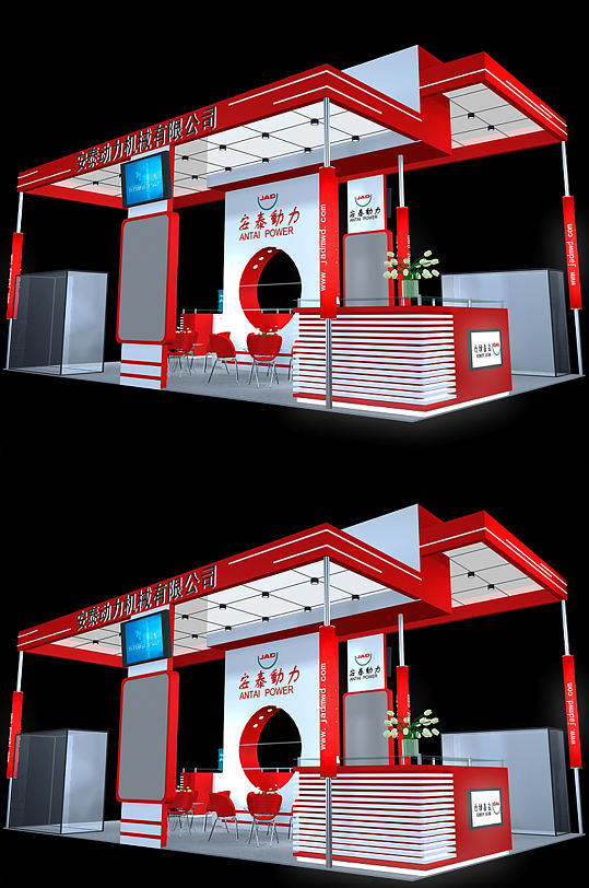 展厅草图模型草图大师模型-众图网