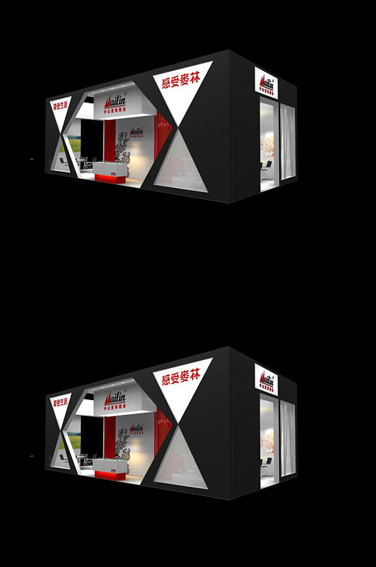 展览展示SUSU模型 展会展台-众图网