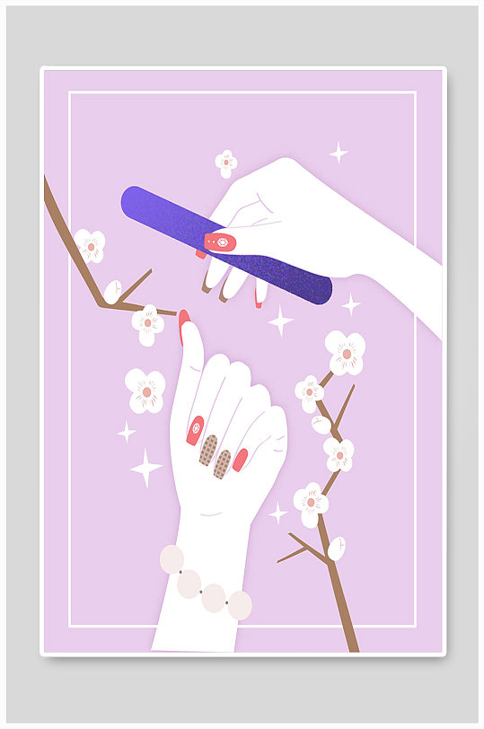 粉色套装的纯洁少女模板下载-编号249281-众图网