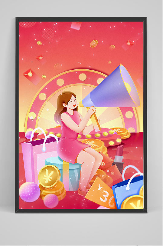 女子手绘图片 女子手绘素材下载 众图网