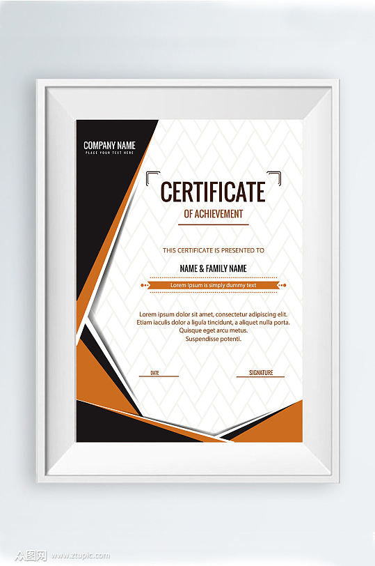 图形证书图片-图形证书设计素材-图形证书模板下载-众图网