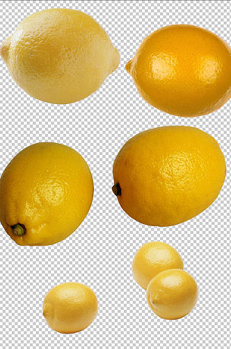 多款柠檬免扣素材设计