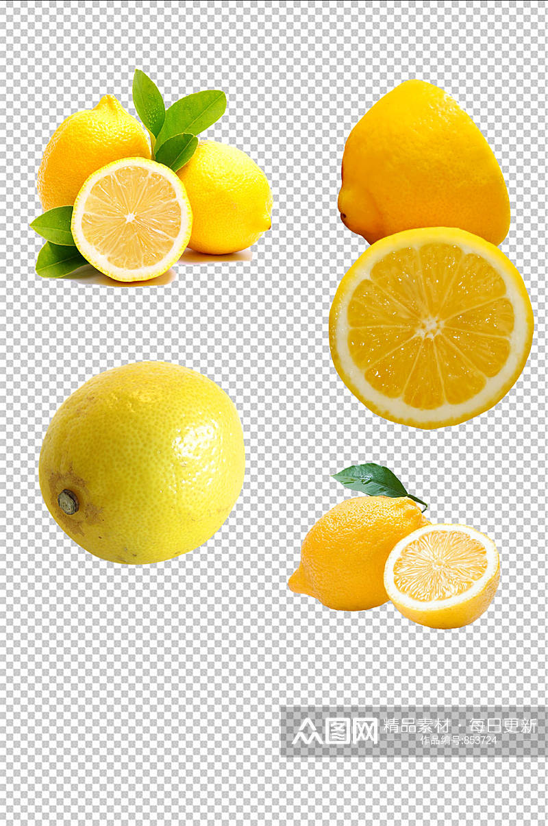水果柠檬免扣素材设计素材