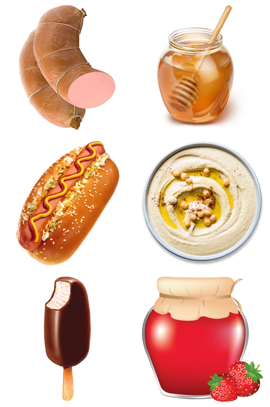 精品食物免扣元素设计素材