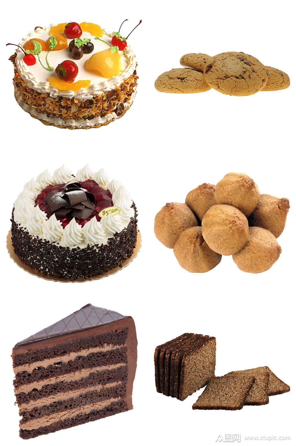 水果蛋糕巧克力蛋糕免扣素材模板下载-编号864975-众图网