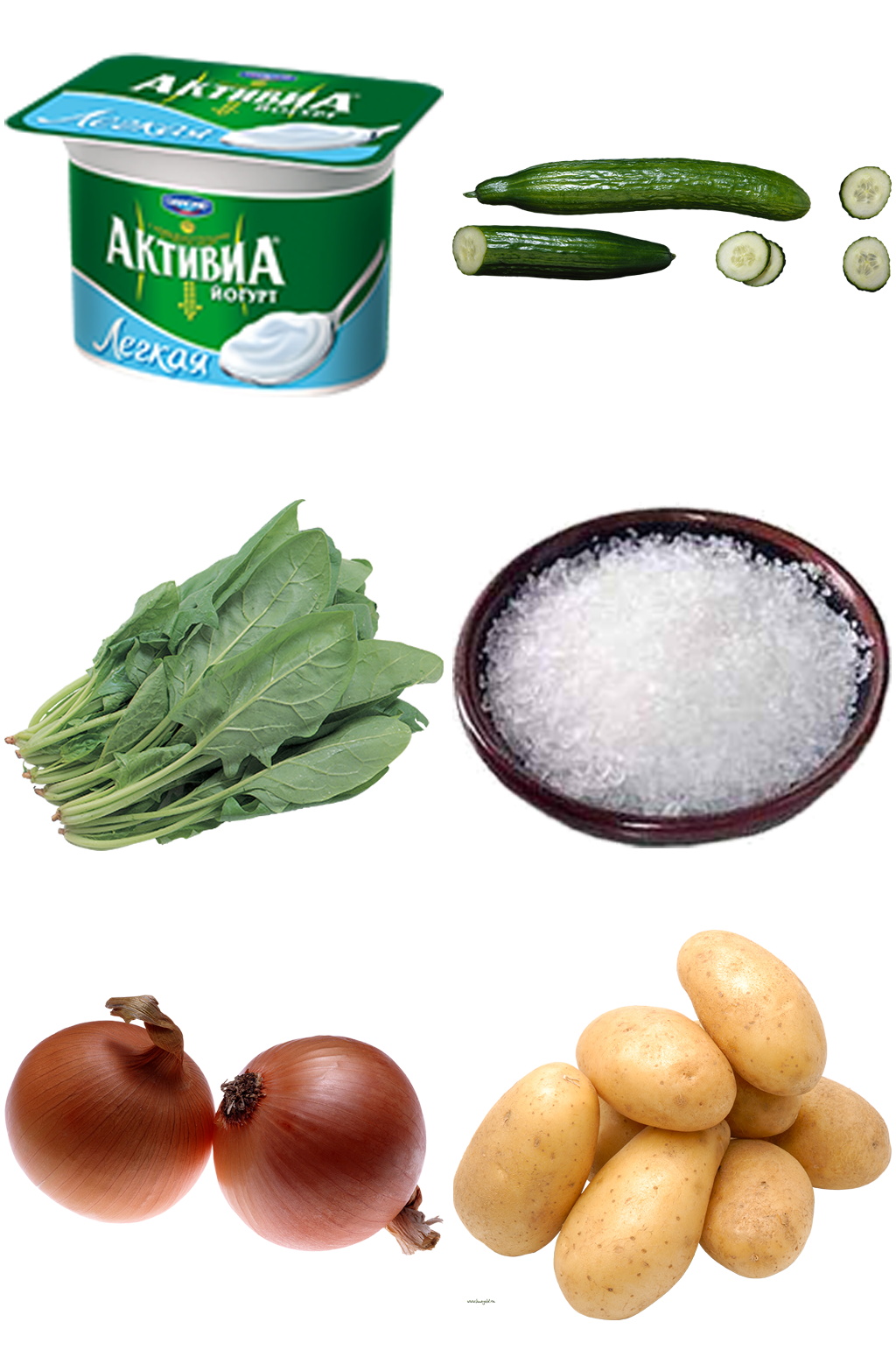 纯牛奶黄瓜土豆洋葱食用盐免扣素材设计素材
