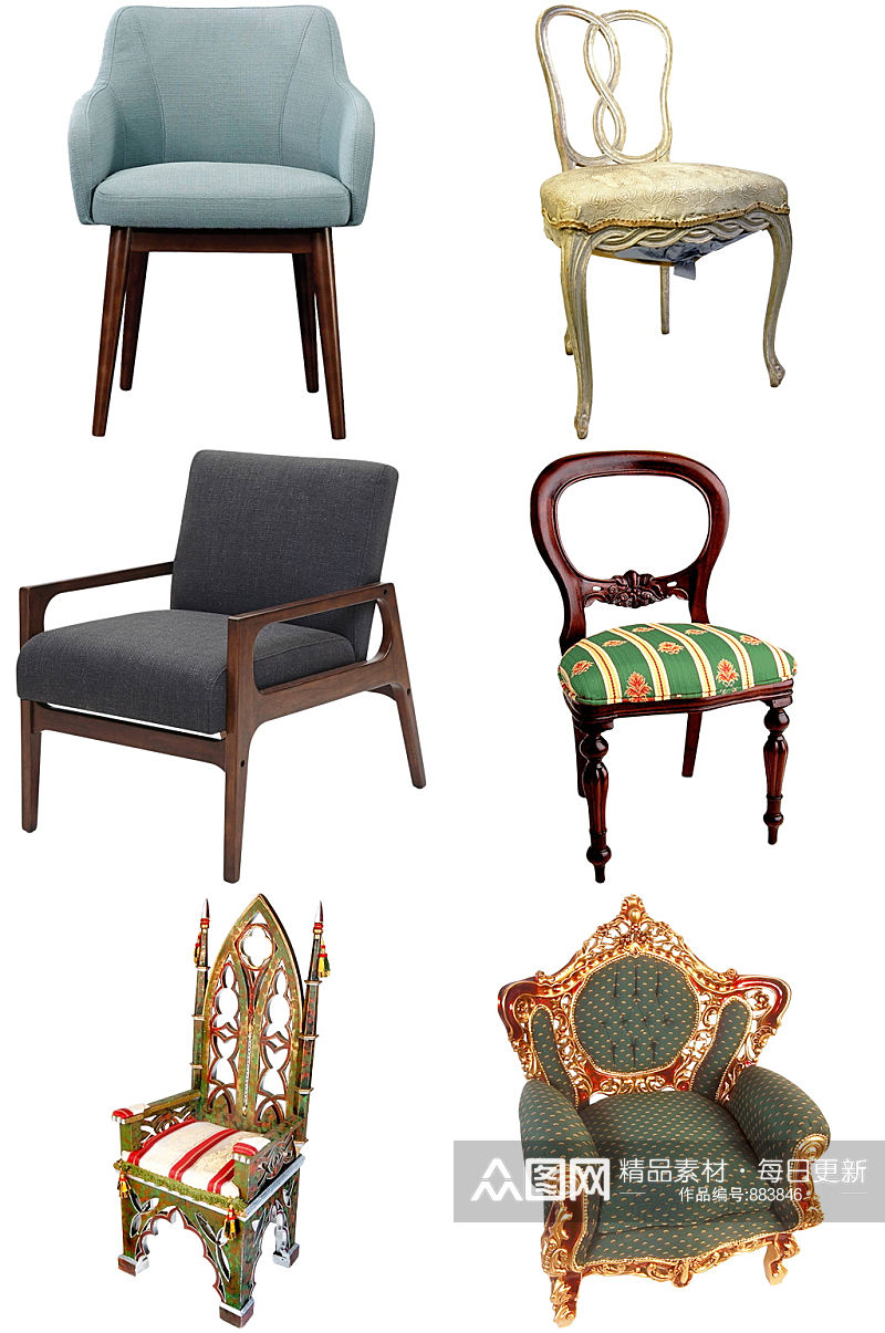 时尚椅子素材设计素材