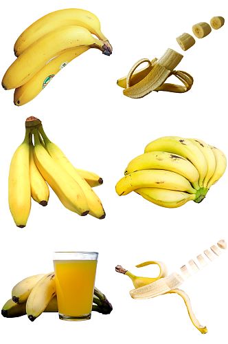 新鲜香蕉设计素材