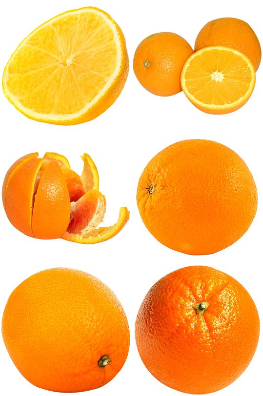 时尚橘子橙子设计元素