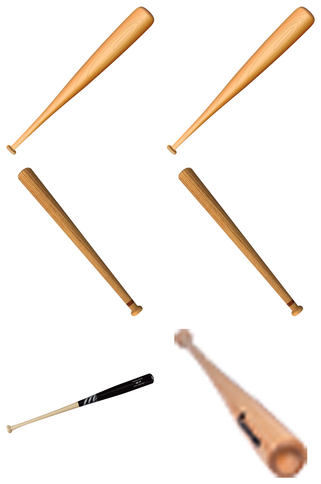 精品棒球棒免抠素材设计素材