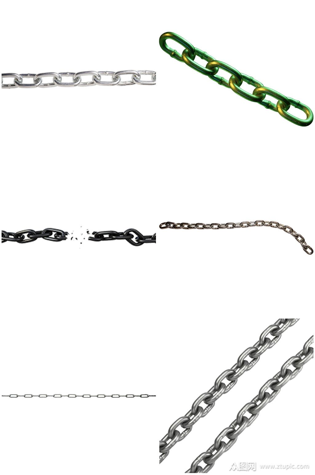 锁链设计素材免扣元素