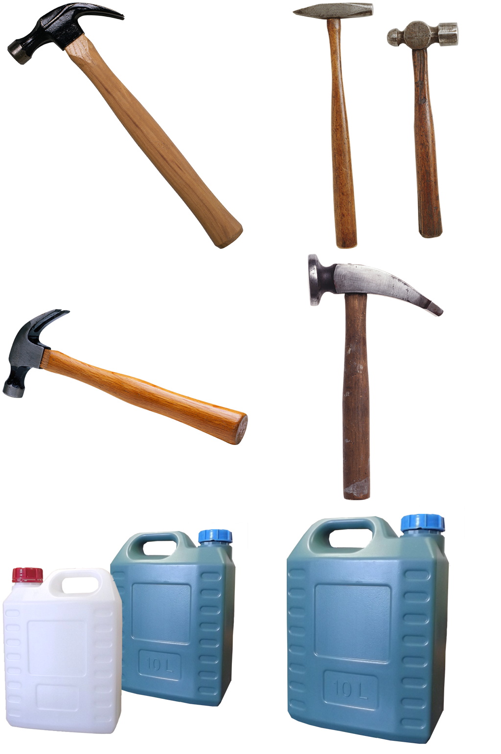 工具锤子水桶设计素材素材