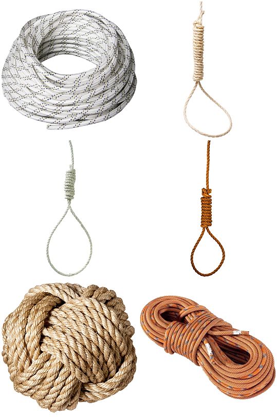 时尚麻绳设计素材