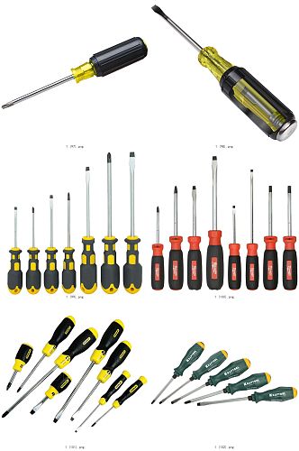 精品十字螺丝刀免抠素材设计