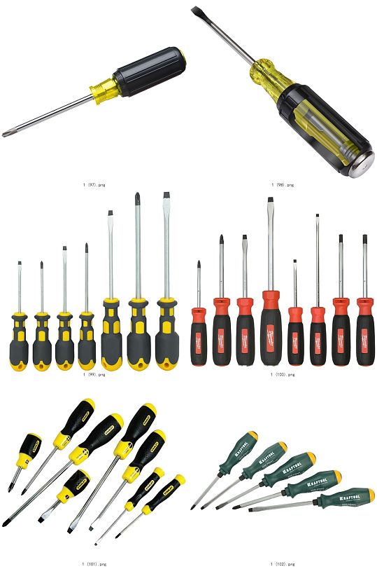 精品十字螺丝刀免抠素材设计