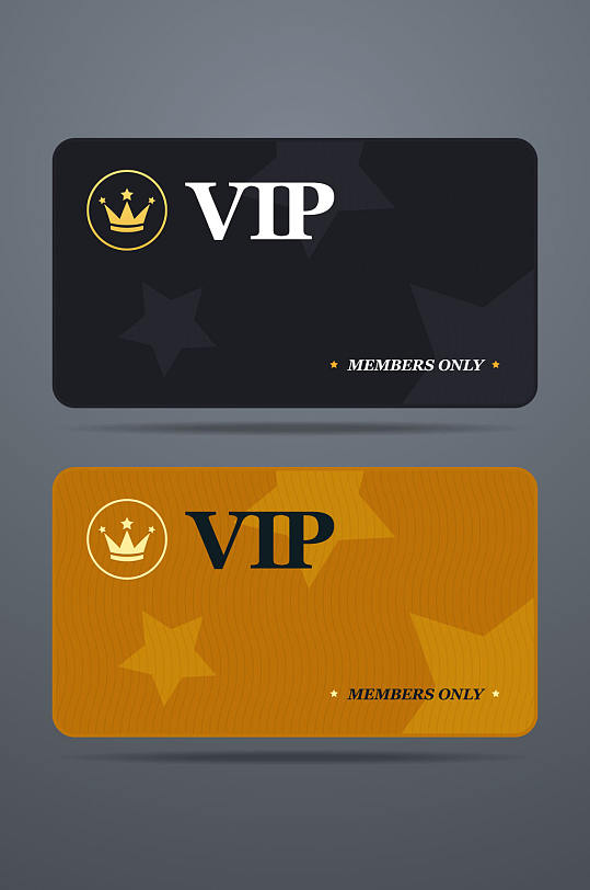 精品美容vip贵宾卡模板设计