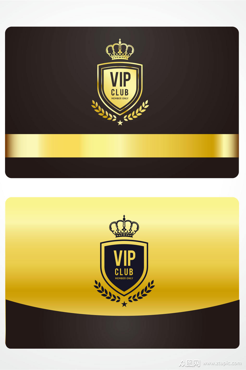 精品黑金vip会员卡