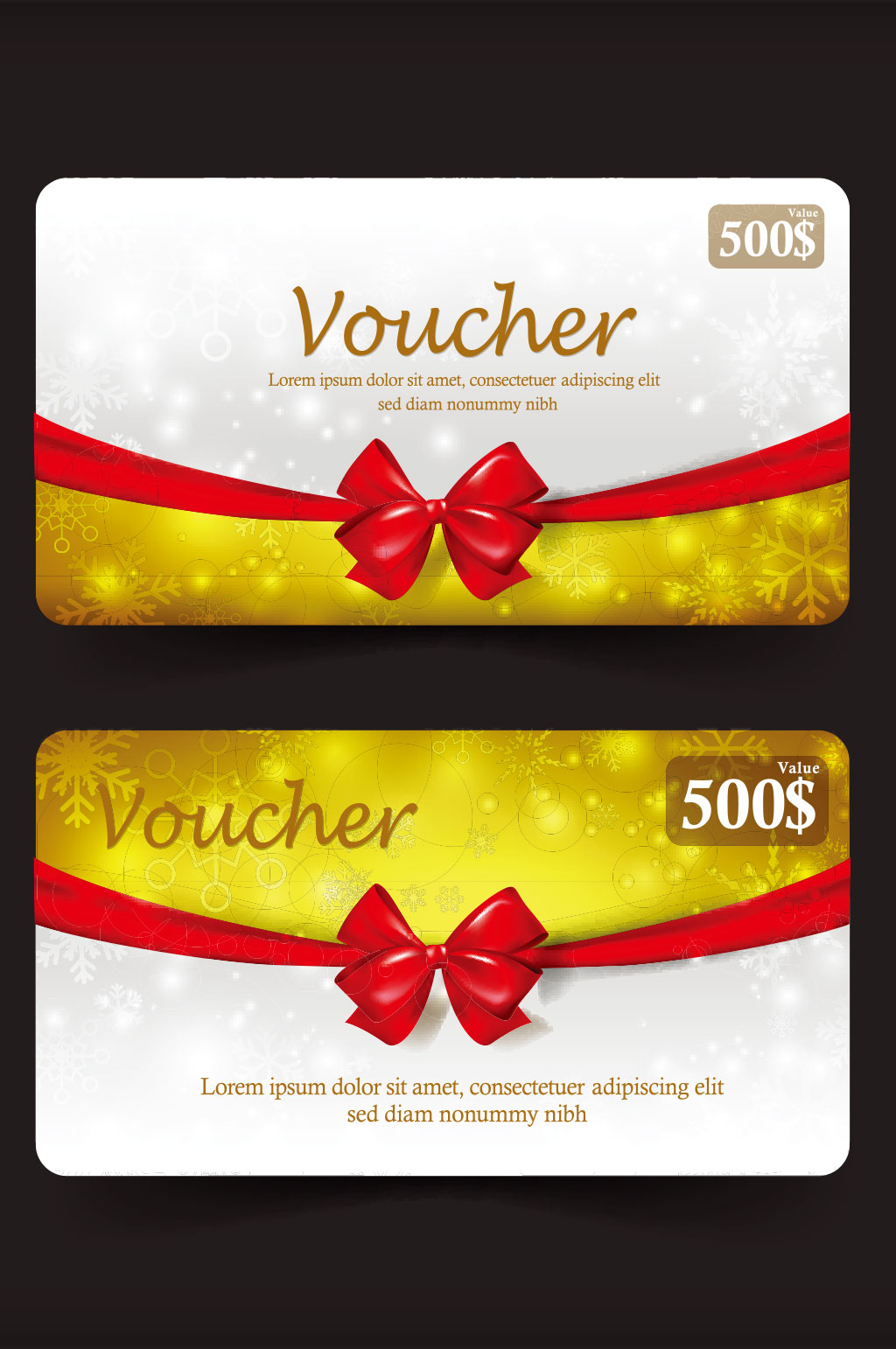 精品高端礼品会员卡模板设计