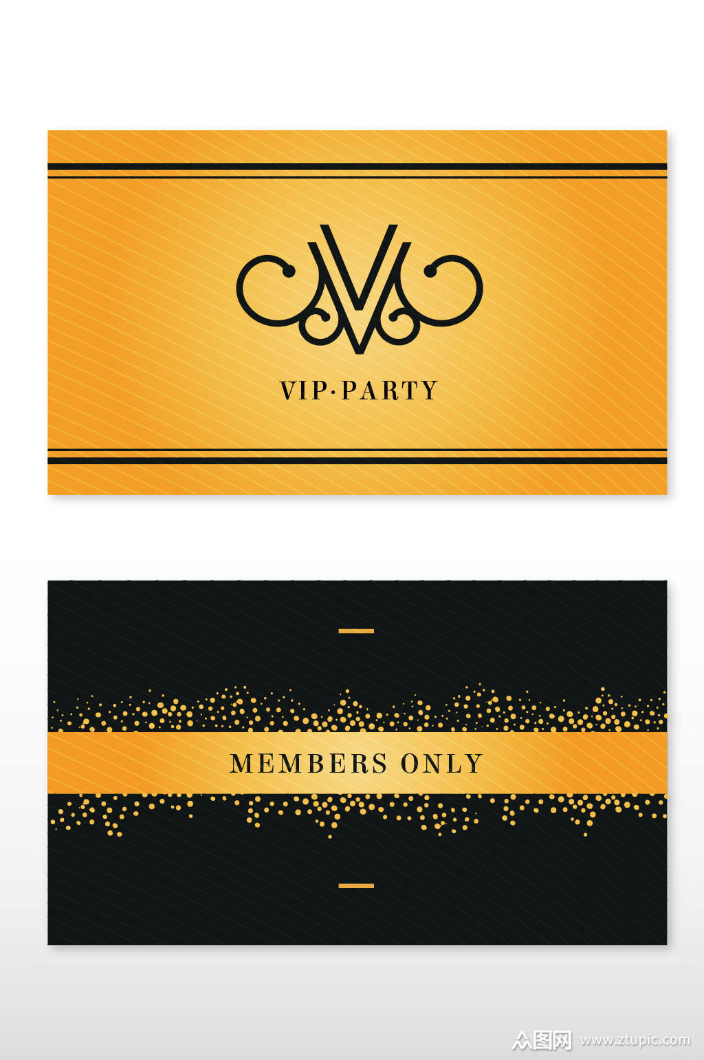 精品美甲店vip会员卡模板设计