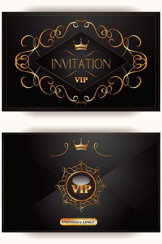 精品整形VIP会员卡模板设计