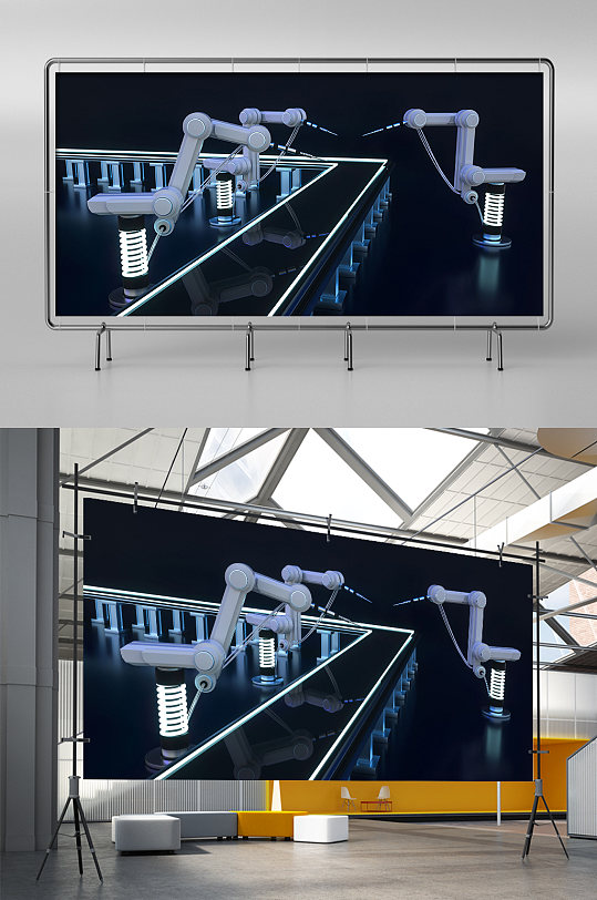 C4D室内模型现代高端-众图网