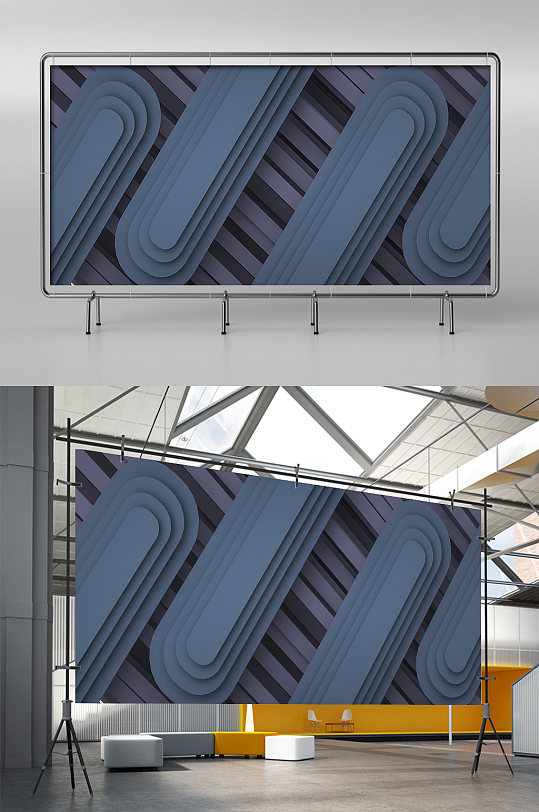 C4D科技元素模型-众图网