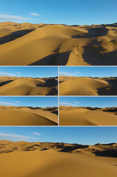金碧沙漠实景拍摄