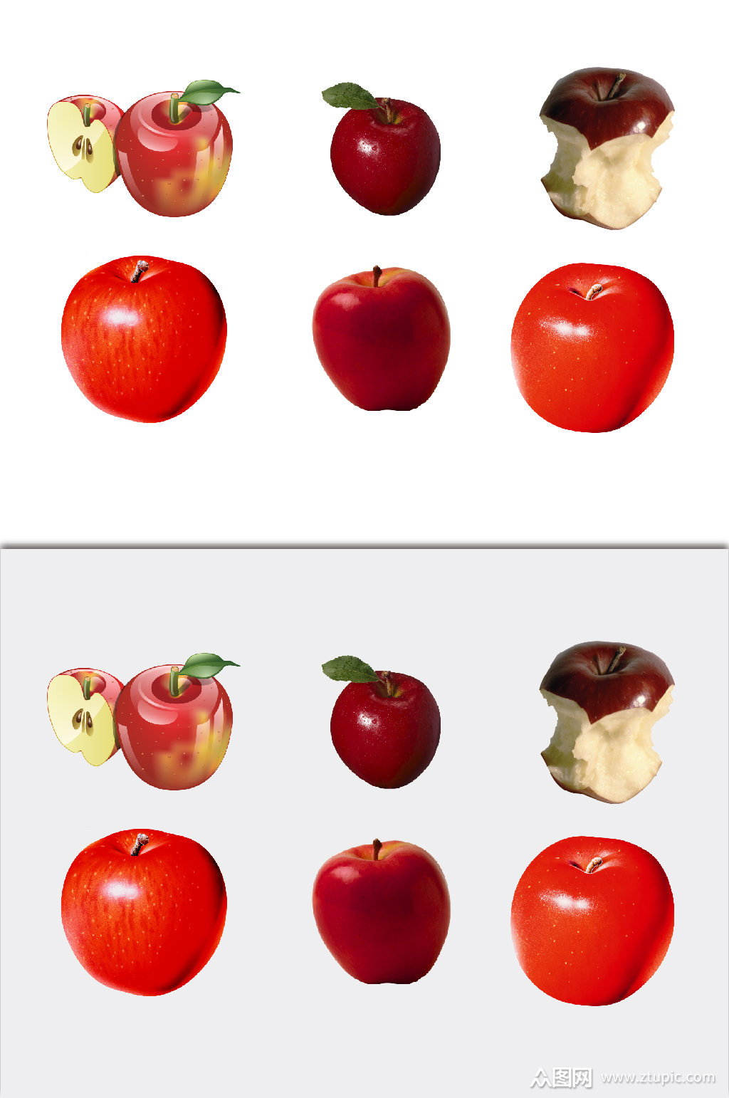 免扣素材水果苹果元素模板下载-编号2291632-众图网