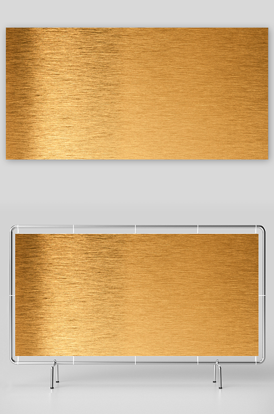 金色金属拉丝金背景-众图网