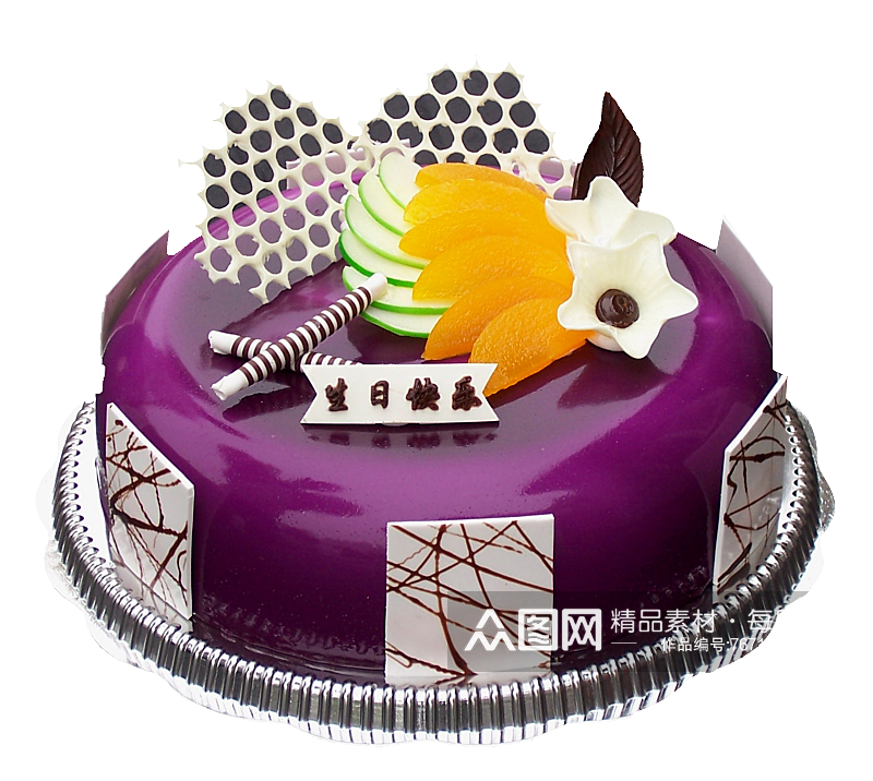 生日蛋糕食品元素素材