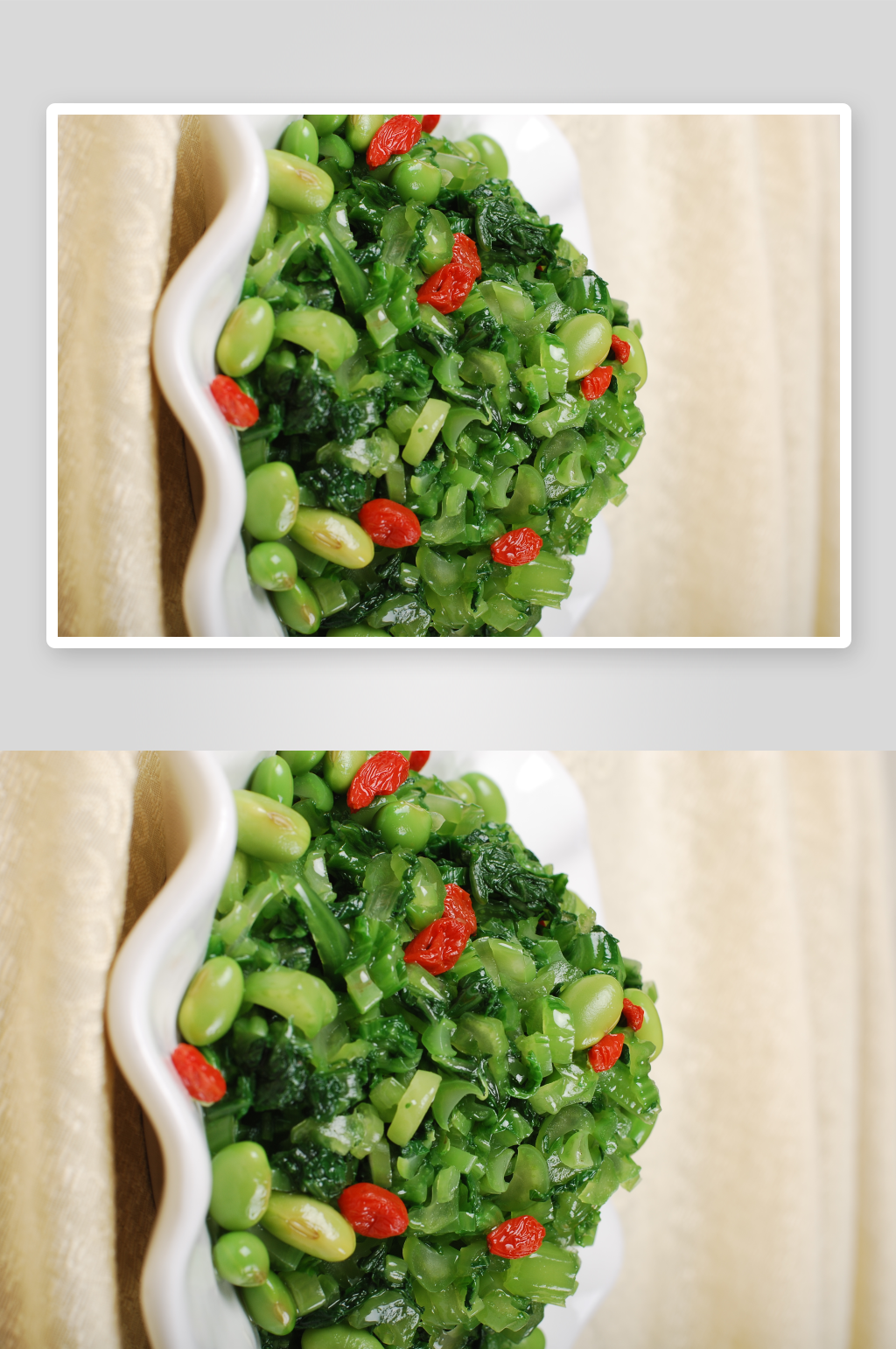 芥菜毛豆摄影图片素材
