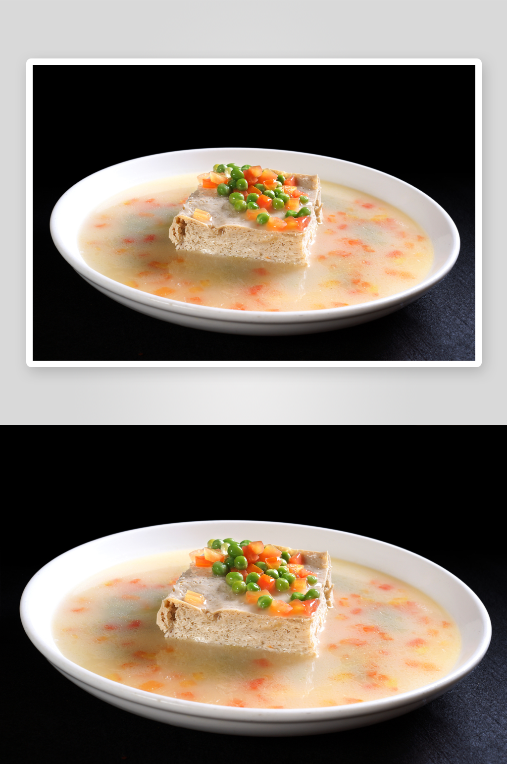 热一品蜂窝豆腐摄影图片素材