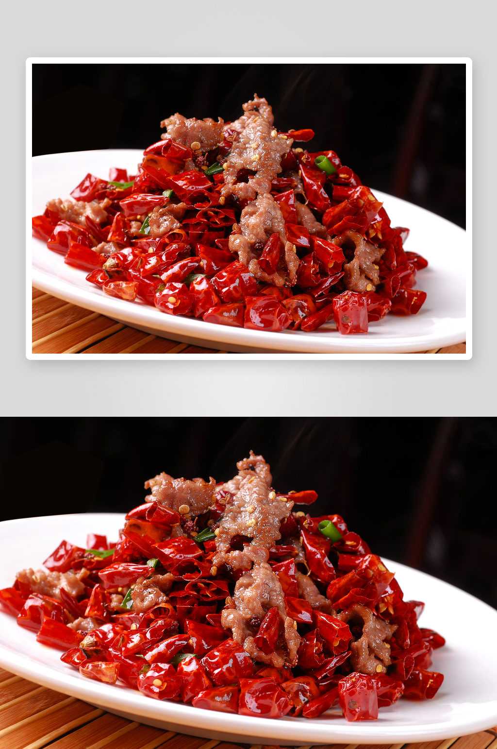 关公牛肉摄影图片素材