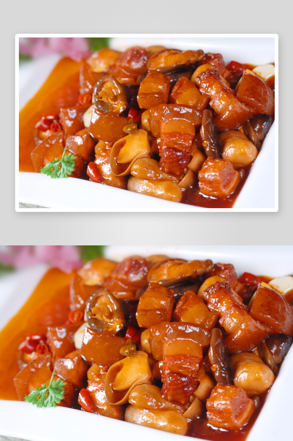 古驿红烧肉摄影图片素材