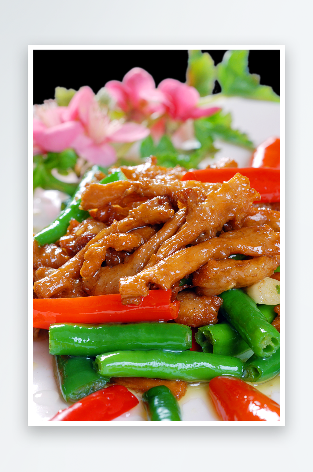 风味猪鼻筋摄影图片素材