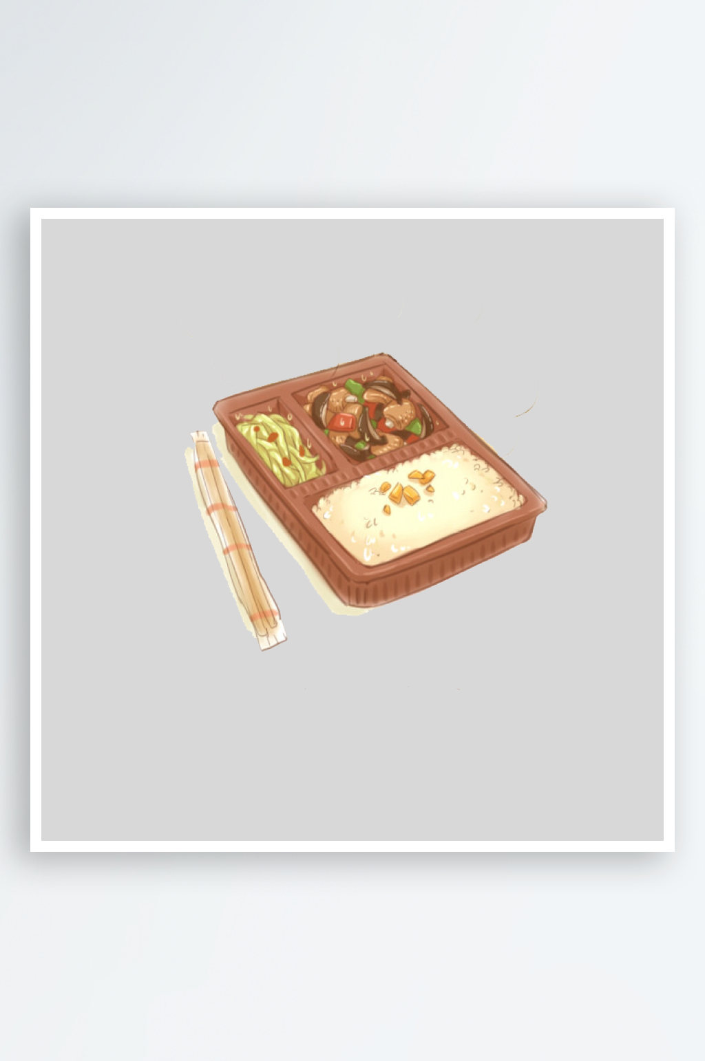 卡通美味日韩料理食品元素素材