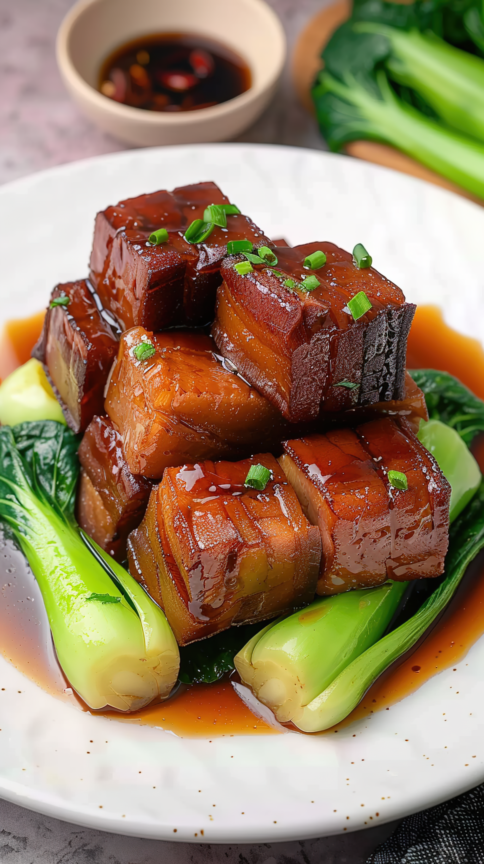 美味酱汁特色传统美食猪肉红烧肉肉类素材